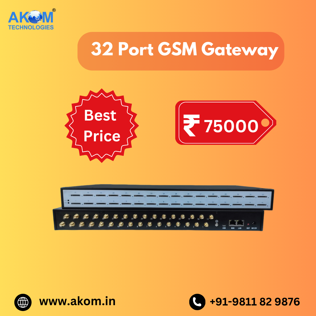 Multi SIM 32 Port GSM Gateway for Calling